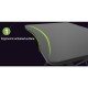 Techly Gaming Desk for PC with Angular Ergonomic Edge Black Techly Gaming Desk for PC with Angular Ergonomic Edge Black
