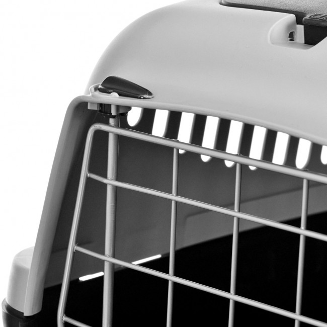 ZOLUX Gulliver 2 grey - carrier with metal door for small animals - 55x36x35 cm ZOLUX Gulliver 2 grey - carrier with metal door for small animals - 55x36x35 cm