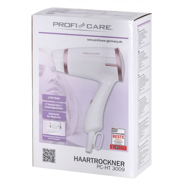 ProfiCare PC-HT 3009 1400 W Champagne, White ProfiCare PC-HT 3009 1400 W Champagne, White