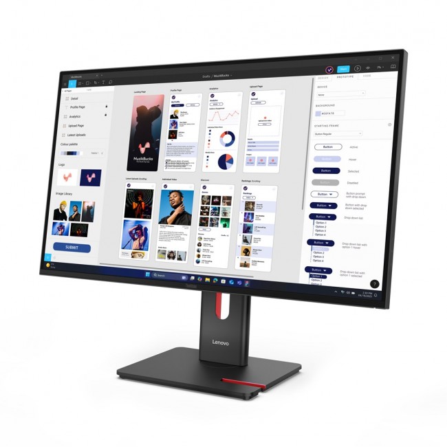 Lenovo ThinkVision T32UD-40 LED display 80 cm (31.5 Lenovo ThinkVision T32UD-40 LED display 80 cm (31.5