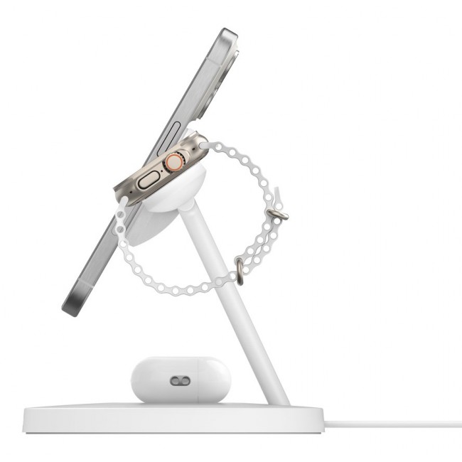 Belkin BoostCharge Pro Headphones, Smartphone, Smartwatch White USB Wireless charging Fast charging Indoor Belkin BoostCharge Pro Headphones, Smartphone, Smartwatch White USB Wireless charging Fast charging Indoor