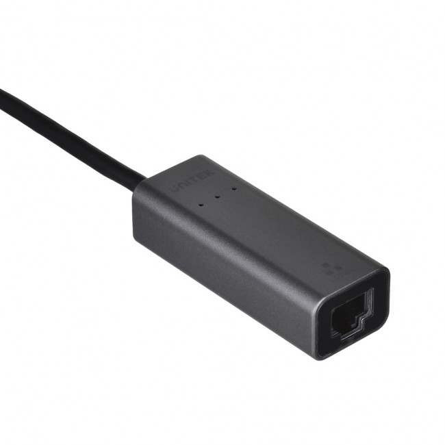 UNITEK ADAPTER USB-A/USB-C - RJ-45 2.5 GBIT, U1313C UNITEK ADAPTER USB-A/USB-C - RJ-45 2.5 GBIT, U1313C
