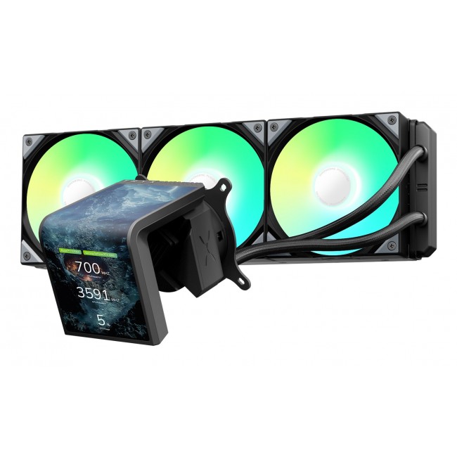 Complete water cooling kit TRYX PANORAMA SE ARGB 360 with 3D AMOLED display Complete water cooling kit TRYX PANORAMA SE ARGB 360 with 3D AMOLED display