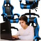 Extralink Gaming | Gaming chair | office chair, swivel, juodas and mlynas, G-523