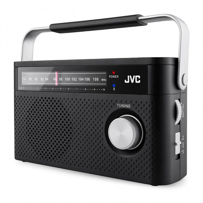 JVC RA-E315B Portable radio Black