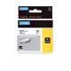 DYMO Rhino Industrial Heat-Shrink Cable Label Tubes | 24 mm x 1.5 m | Black Print on White | Self-Adhesive | for Rhino Label Makers