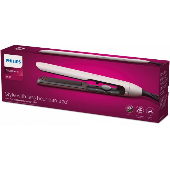 Philips 5000 series BHS515/00 hair styling tool Straightening iron Warm White 1.8 m Philips 5000 series BHS515/00 hair styling tool Straightening iron Warm White 1.8 m