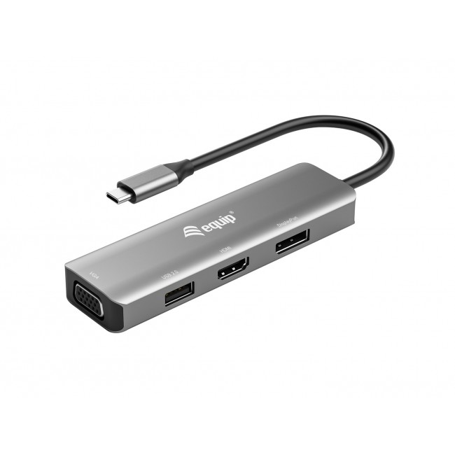 Equip USB-C to HDMI/DisplayPort/VGA /USB Adapter Equip USB-C to HDMI/DisplayPort/VGA /USB Adapter