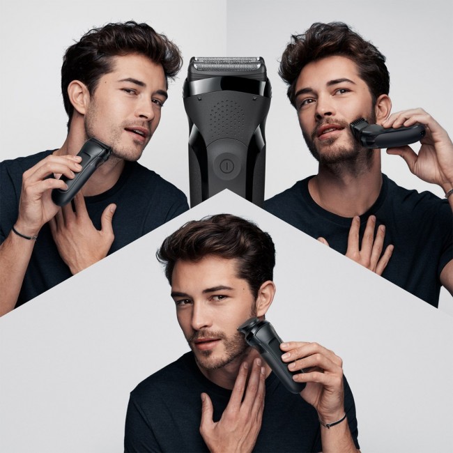 Braun Series 3 300BT Rotation shaver Trimmer Black
