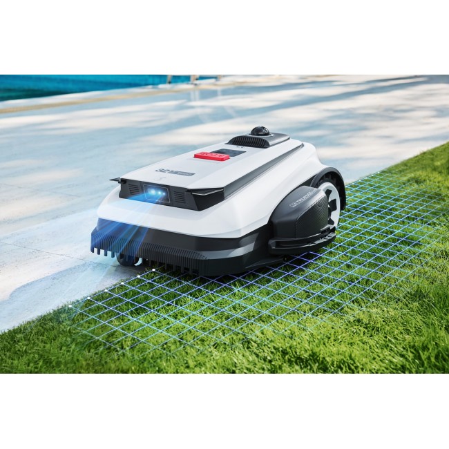 Ecovacs GOAT A1600 LiDAR PRO EU Robotic lawn mower Battery Black, White