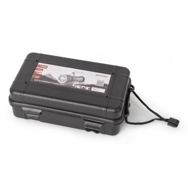 Entac Flashlight 5W T6 Aluminum 2x18650 and wall charger included