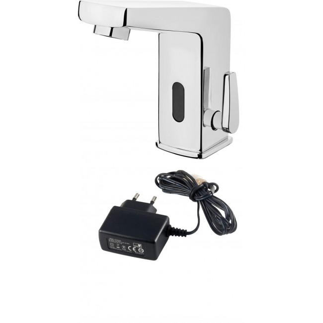 Touchless washbasin mixer with temperature control - 230/6V