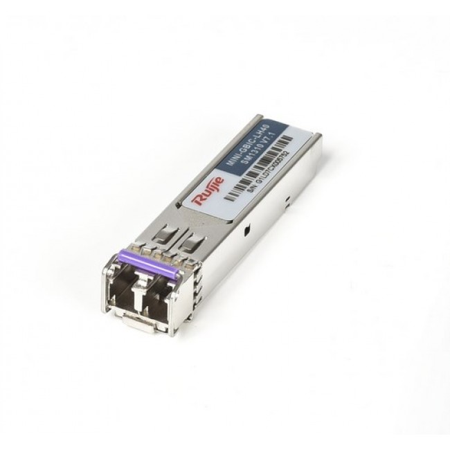 Ruijie Networks MINI-GBIC-LX-SM1310 network transceiver module Fiber optic 1000 Mbit/s SFP Ruijie Networks MINI-GBIC-LX-SM1310 network transceiver module Fiber optic 1000 Mbit/s SFP