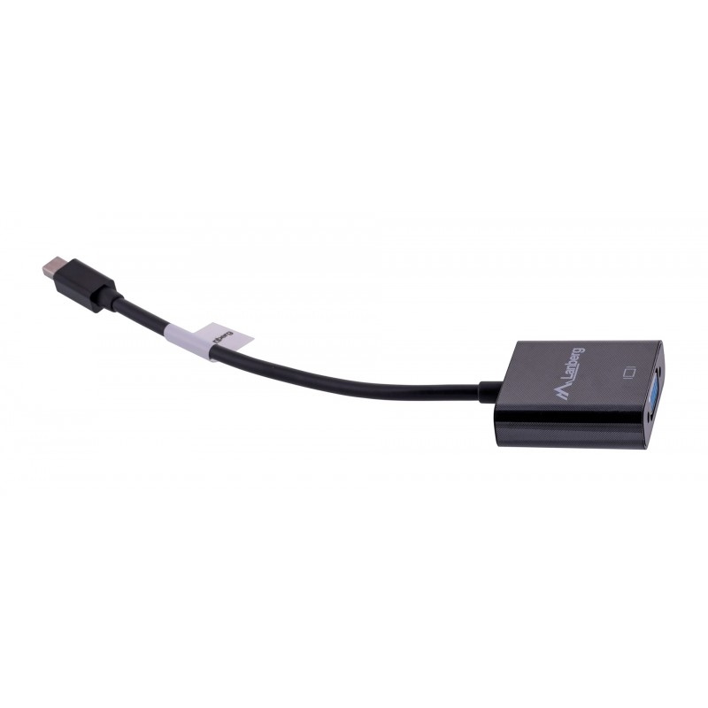 Lanberg AD-0006-BK video cable adapter 0.2 m VGA (D-Sub) Mini DisplayPort Black Lanberg AD-0006-BK video cable adapter 0.2 m VGA (D-Sub) Mini DisplayPort Black