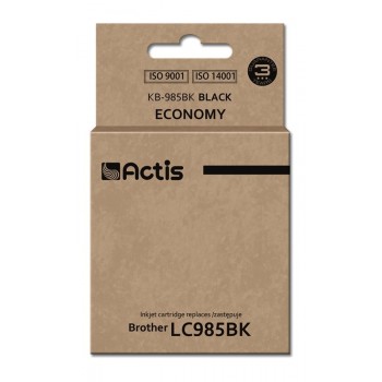 Actis KB-985Bk Ink Cartridge (replacement for Brother LC985BK Standard 28,5 ml black)