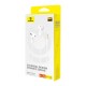 Baseus Encok HZ20 Headset Wired In-ear Calls/Music White Baseus Encok HZ20 Headset Wired In-ear Calls/Music White