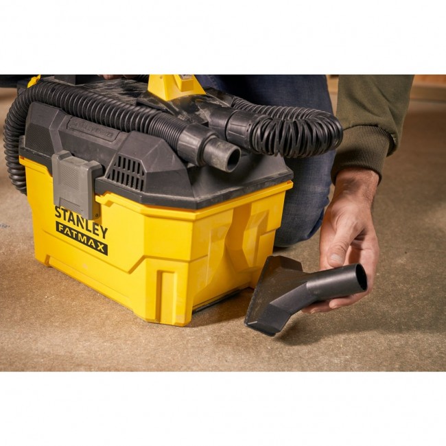 Stanley FATMAX SFMCV002B-XJ vacuum 7.5 L Drum vacuum Dry&wet Bagless Stanley FATMAX SFMCV002B-XJ vacuum 7.5 L Drum vacuum Dry&wet Bagless