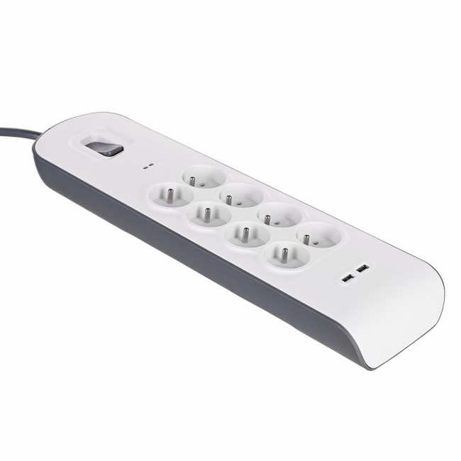 Belkin BSV804ca2M White 8 AC outlet(s) 2 m Belkin BSV804ca2M White 8 AC outlet(s) 2 m