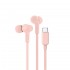 Belkin SoundForm Headset Wired In-ear Music/Everyday USB Type-C Pink