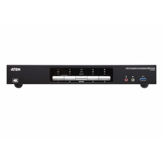 ATEN 4P USB3.0 DisplayPORT Dual View KVMP SW ATEN 4P USB3.0 DisplayPORT Dual View KVMP SW
