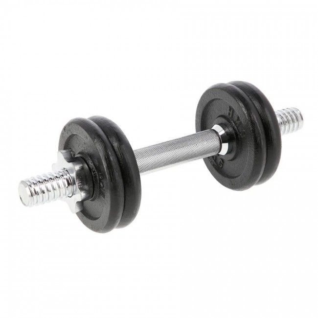 Threaded barbell HMS SG01 7 kg 4 plates Threaded barbell HMS SG01 7 kg 4 plates