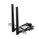 ASUS PCE-BE6500 Internal WLAN / Bluetooth 2882 Mbit/s ASUS PCE-BE6500 Internal WLAN / Bluetooth 2882 Mbit/s