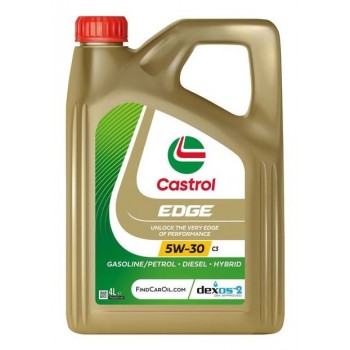 Engine Oil EDGE (4L) 5W30, API CF, SN, ACEA C3, DEXOS 2, MB 229.31, MB 229.51, RENAULT RN 0700, RENAULT RN 0710, VW 502.00, VW 505.00, VW 505.01
