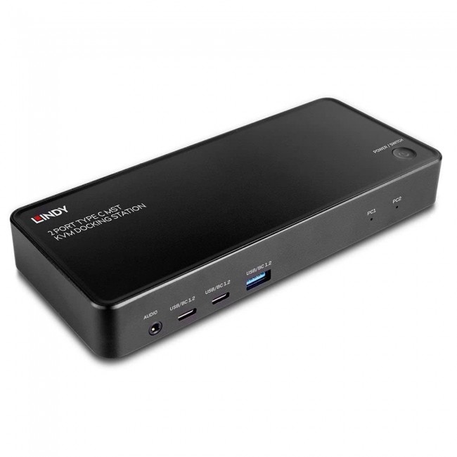 Lindy 2 Port Type C MST KVM Docking Station Lindy 2 Port Type C MST KVM Docking Station