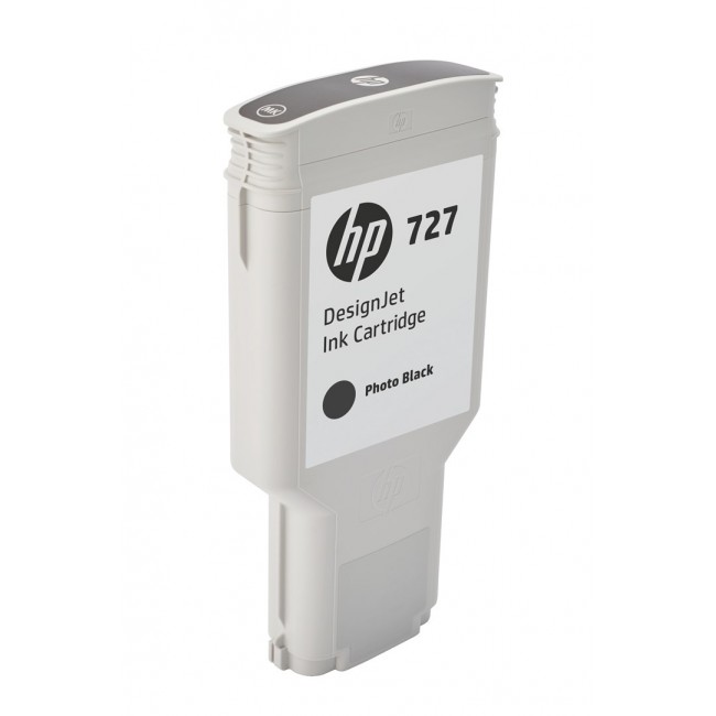 HP 727 300-ml Photo Black DesignJet Ink Cartridge HP 727 300-ml Photo Black DesignJet Ink Cartridge