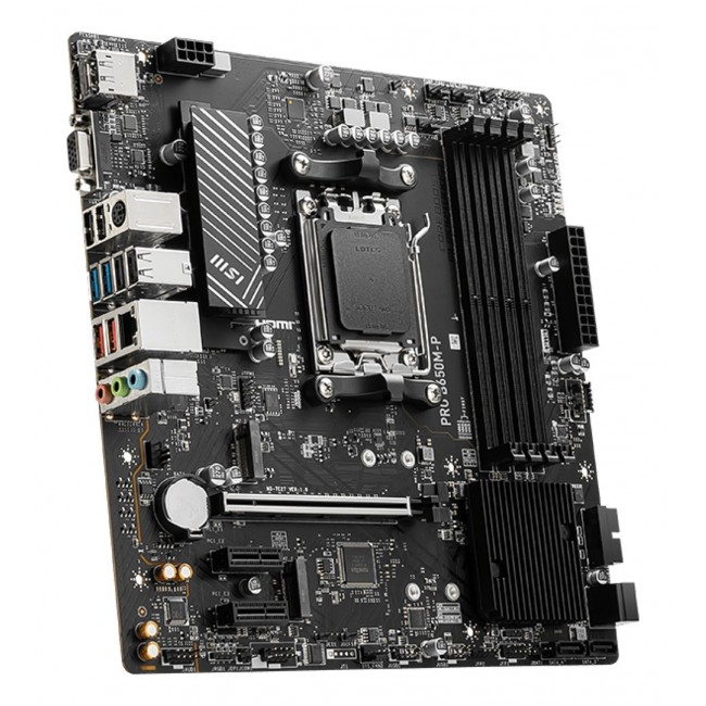 MSI PRO B650M-P motherboard AMD B650 Socket AM5 micro ATX MSI PRO B650M-P motherboard AMD B650 Socket AM5 micro ATX