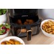 ELDOM FRITTA fat-free fryer capacity 5.0 l adjustable temp. clock 1500 W Single 5 L Stand-alone Hot air fryer Black