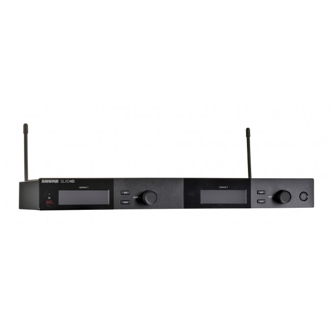 Shure SLXD24DE/B58-G59 - dual digital wireless system with two transmitters/handheld microphones (470 - 514 MHz)
