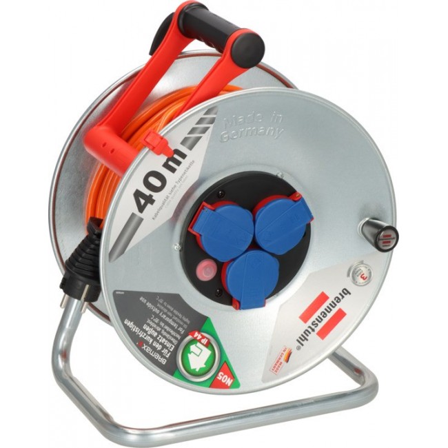 Brennenstuhl 1198750 cord reel 3 AC outlet(s) 40 m