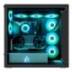 ARCTIC Xtender VG (Mirror Black) Premium E-ATX PC Case with Vertical GPU Mounting