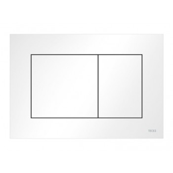 TECENOW TOILET PUSH PLATE WHITE