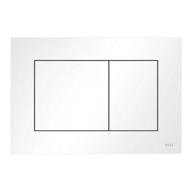 TECENOW TOILET PUSH PLATE WHITE TECENOW TOILET PUSH PLATE WHITE