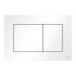 TECENOW TOILET PUSH PLATE WHITE