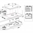 Whirlpool AKTL 629/NB1 White Built-in 59 cm Gas 4 zone(s)