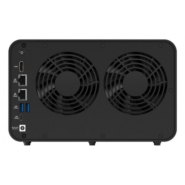 TerraMaster F6-424 MAX NAS/storage server Desktop Intel Core i5 i5-1235U 8 GB DDR5 Black