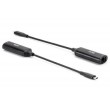CLUB3D CAC-1421 cable gender changer USB Type-A RJ45 Black