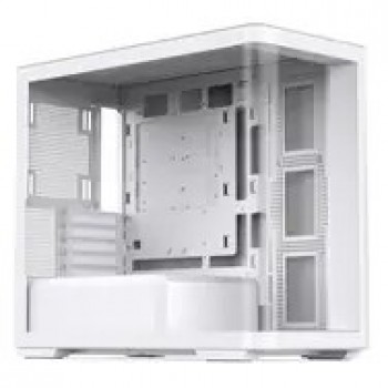 Jonsbo D300 Midi-Tower, 270 degrees, Tempered Glass - white