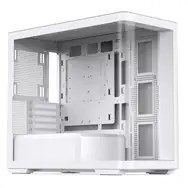 Jonsbo D300 Midi-Tower, 270 degrees, Tempered Glass - white