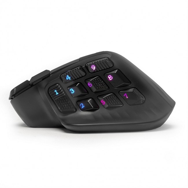 Mars Gaming MMWHEX16 mouse Right-hand Bluetooth Optical 24000 DPI