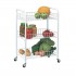 RAYEN Multifunctional Trolley with 3 Shelves