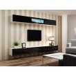 Cama TV stand VIGO 140 30/140/40 white/black gloss Cama TV stand VIGO 140 30/140/40 white/black gloss