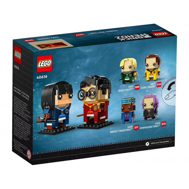 LEGO BRICKHEADZ HARRY POTTER 40616 HARRY POTTER AND CHO CHANG