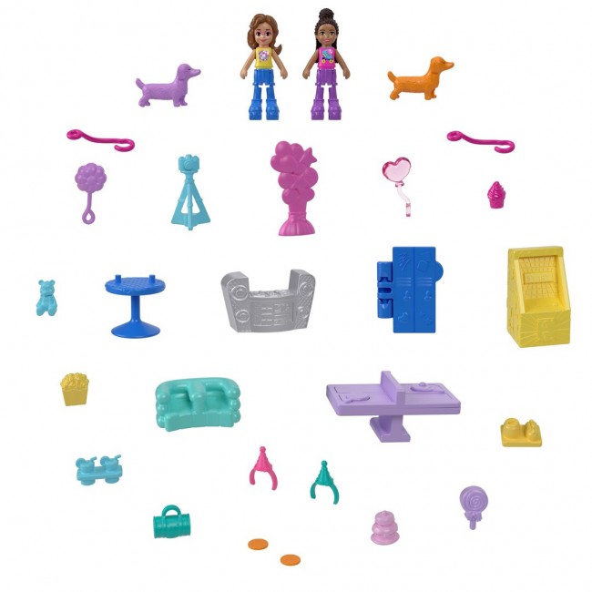 Polly Pocket Party Doggy set HKV52 MATTEL p2 Polly Pocket Party Doggy set HKV52 MATTEL p2