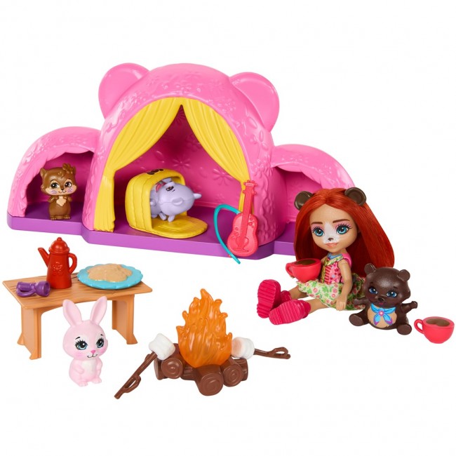 Enchantimals Tent Camping Cuddlers Playset Enchantimals Tent Camping Cuddlers Playset