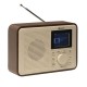 Denver DAB-60DW Portable Analog & digital Wood Denver DAB-60DW Portable Analog & digital Wood