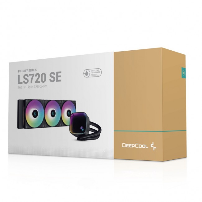 DeepCool LS720 SE Processor All-in-one liquid cooler 12 cm Black 1 pc(s)